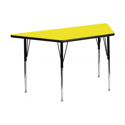 BLNK - Wren Trapezoid HP Laminate Activity Table