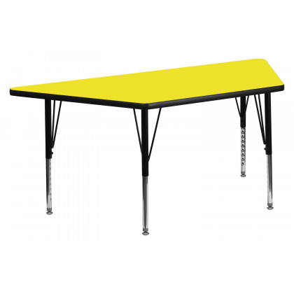 BLNK - Wren Trapezoid HP Laminate Activity Table