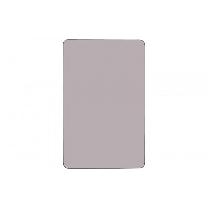 BLNK Wren Mobile Rectangular Thermal Laminate Activity Table - Gray, 30"W x 48"L, with Standard Height Adjustable Legs