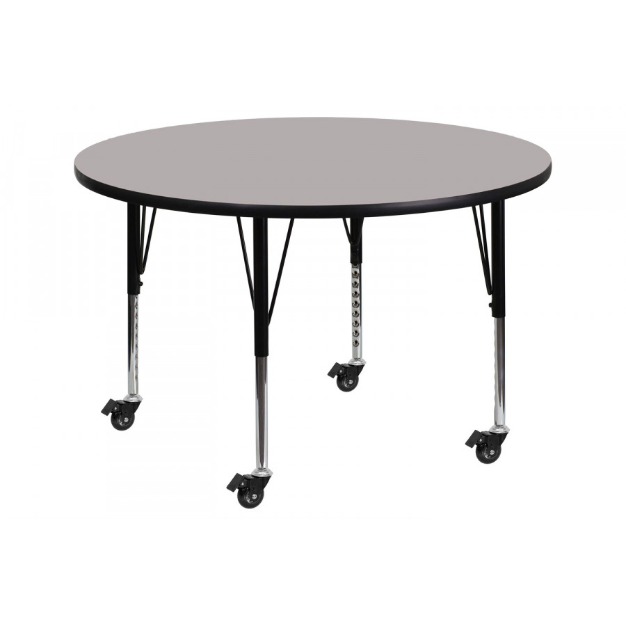 BLNK - Wren Mobile Round HP Laminate Activity Table