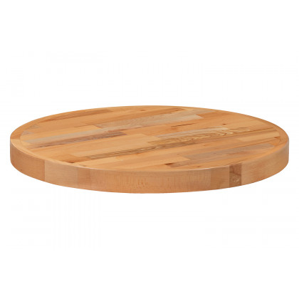 BLNK Mayfair Round Butcher Block Style Table Top - 24"D