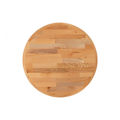 BLNK Mayfair Round Butcher Block Style Table Top - 24"D