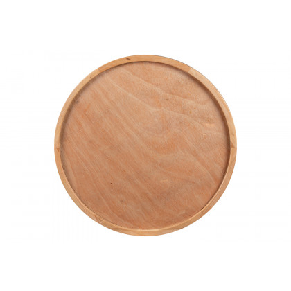 BLNK Mayfair Round Butcher Block Style Table Top - 24"D