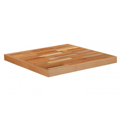 BLNK Mayfair Square Butcher Block Style Table Top - 24"W