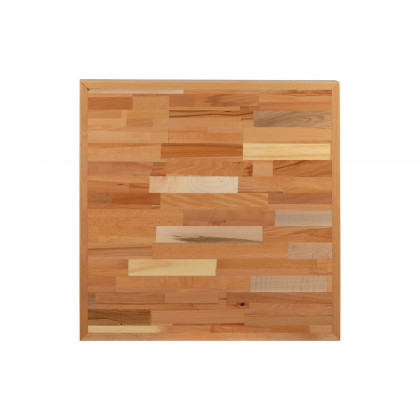 BLNK Mayfair Square Butcher Block Style Table Top - 24"W