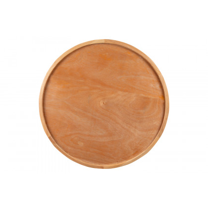 BLNK Mayfair Round Butcher Block Style Table Top - 30"D