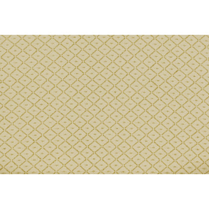 BLNK HERCULES Series Fabric Church Chair with Book Rack and Gold Vein Frame - Beige Patterned