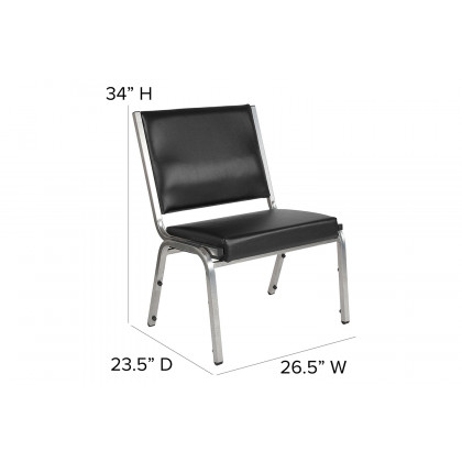 BLNK - HERCULES Series Vinyl Antimicrobial Bariatric Medical Reception Chair