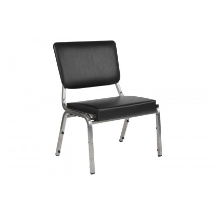 BLNK - HERCULES Series Vinyl Antimicrobial Bariatric Medical Reception Chair with 3/4 Panel Back