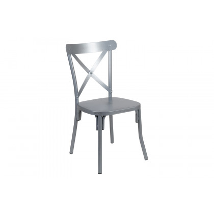 BLNK - Metal Cross Back Dining Chair