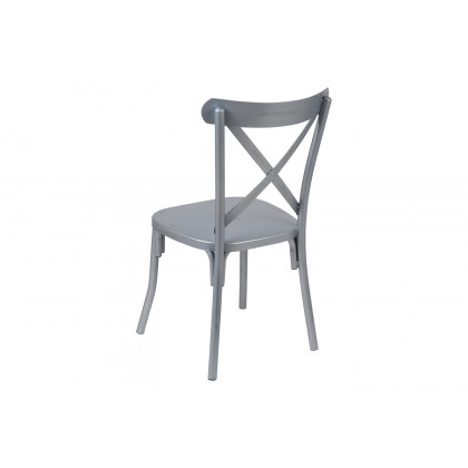 BLNK - Metal Cross Back Dining Chair