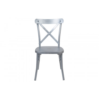 BLNK - Metal Cross Back Dining Chair