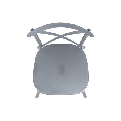 BLNK - Metal Cross Back Dining Chair