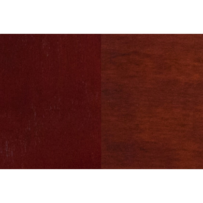 BLNK Darby Series Wood Slat Back Restaurant Chair - Mahogany
