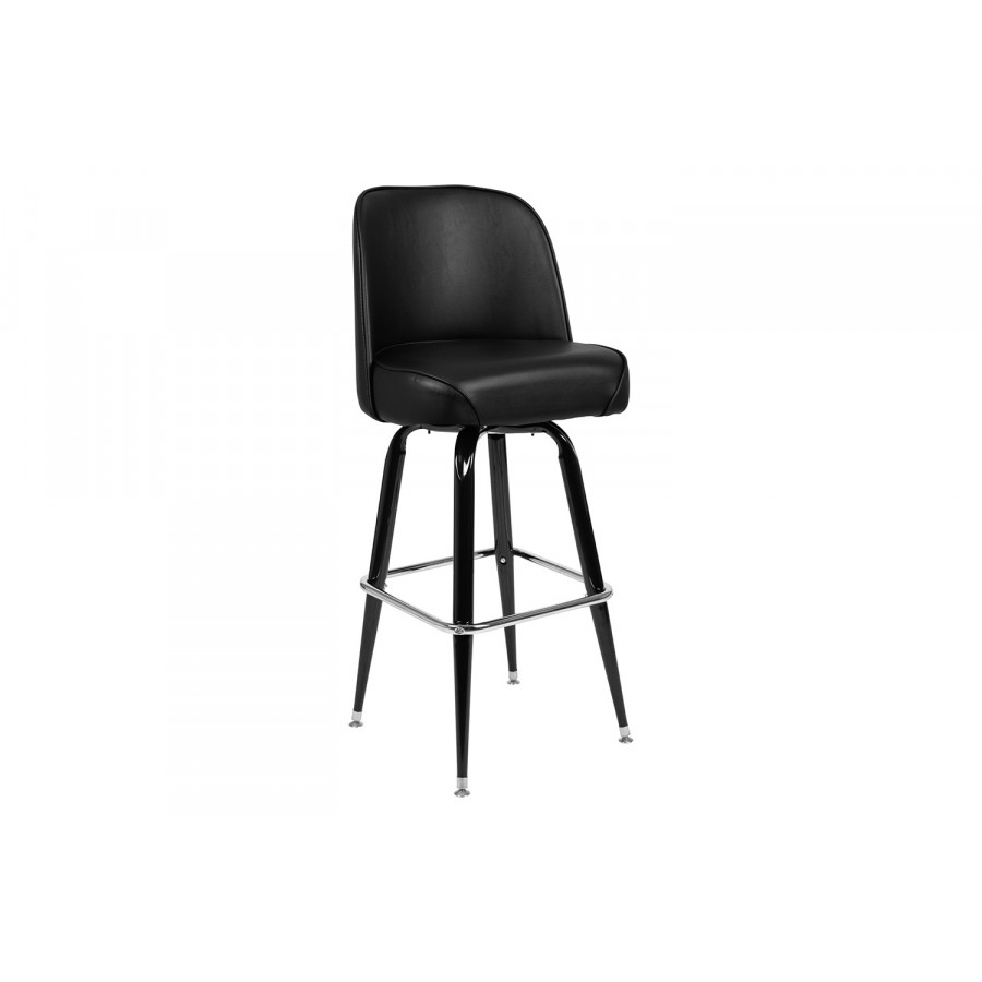 BLNK - James Metal Bar Stool with Swivel Bucket Seat