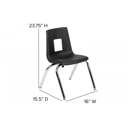 BLNK Emmy Oval Thermal Laminate Wave Flexible Activity Table Set with Chairs - Gray, 86"L, with 14" Student Stack Chairs