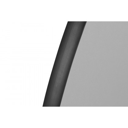 BLNK Emmy Circle Thermal Laminate Wave Flexible Activity Table Set - Gray, 47.5"D, with 14" Student Stack Chairs