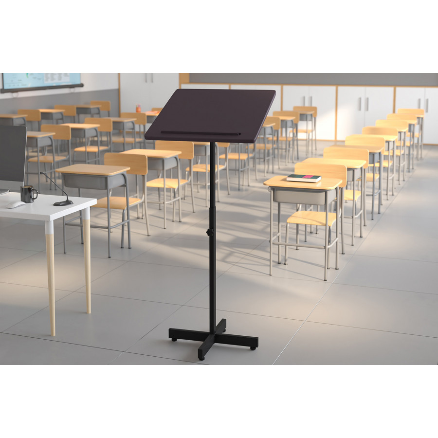 BLNK - Mysta Metal Adjustable Height Lectern