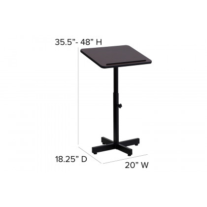 BLNK - Mysta Metal Adjustable Height Lectern