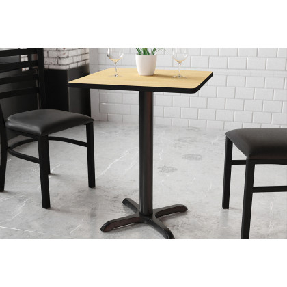 BLNK - Square Table with 22'' x 22'' Base