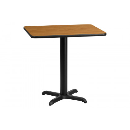 BLNK - Rectangular Table with 22'' x 22'' Base