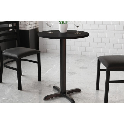 BLNK - Round Table with 22'' x 22'' Base