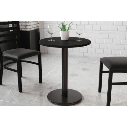 BLNK - Round Table with 18'' Round Base