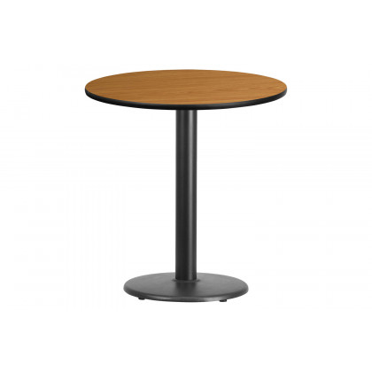 BLNK - Round Table with 18'' Round Base