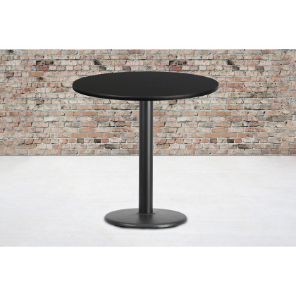 BLNK - Round Table with 18'' Round Base