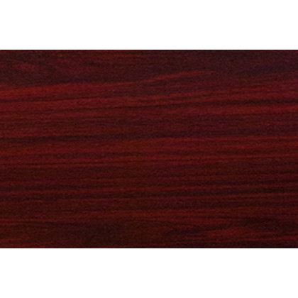 BLNK Round Table with 22'' x 22'' Base - Mahogany, 30"D