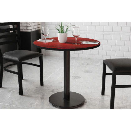BLNK - Round Table with 18'' Round Base