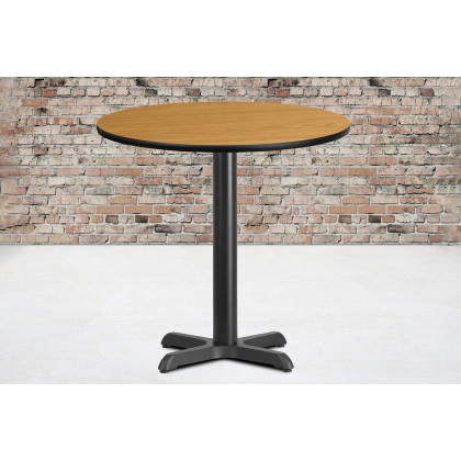 BLNK - Round Table with 22'' x 22'' Base