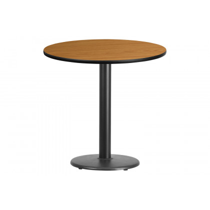 BLNK - Round Table with 18'' Round Base