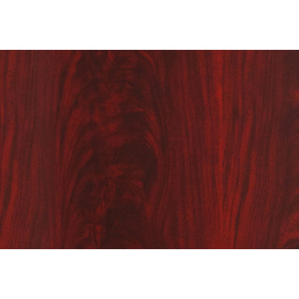 BLNK Round Table with 30'' x 30'' Base - Mahogany, 36"D