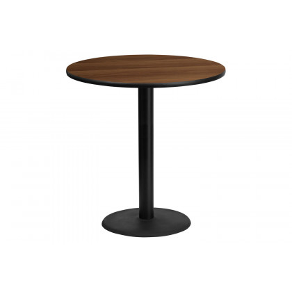 BLNK - Round Bar Height Table with 24'' Round Base