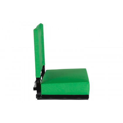 BLNK Grandstand Comfort Lightweight Stadium Chair with Handle and Ultra-Padded Seat - Bright Green