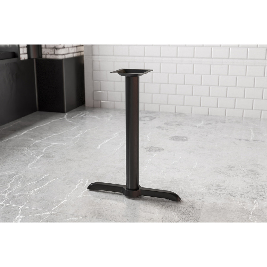 BLNK - Beverly Restaurant Table T-Base with Table Height Column
