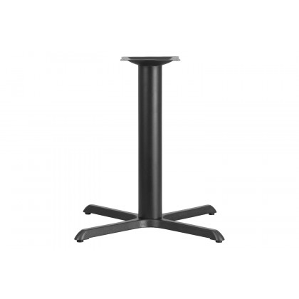 BLNK Beverly Restaurant Table X-Base with Table Height Column - 33"W x 33"L