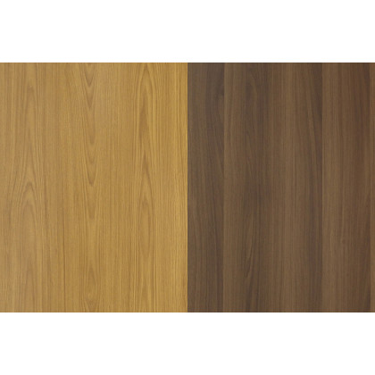 BLNK Glenbrook Rectangular Laminate Reversible Table Top - Natural or Walnut, 30"W x 48"L