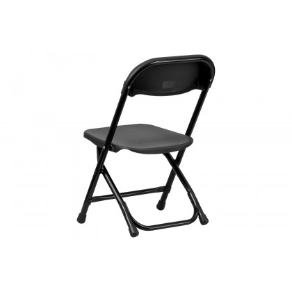 BLNK Timmy Kids Plastic Folding Chair - Black