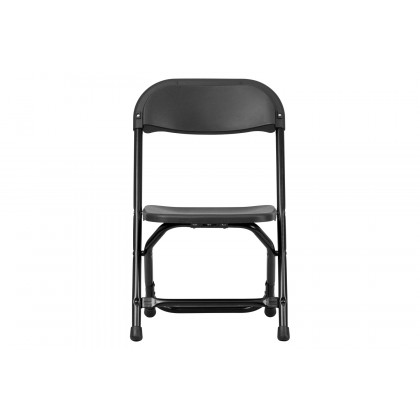 BLNK Timmy Kids Plastic Folding Chair - Black