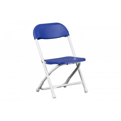 BLNK Timmy Kids Plastic Folding Chair - Blue