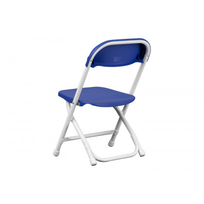 BLNK Timmy Kids Plastic Folding Chair - Blue