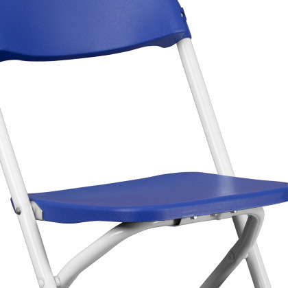 BLNK Timmy Kids Plastic Folding Chair - Blue