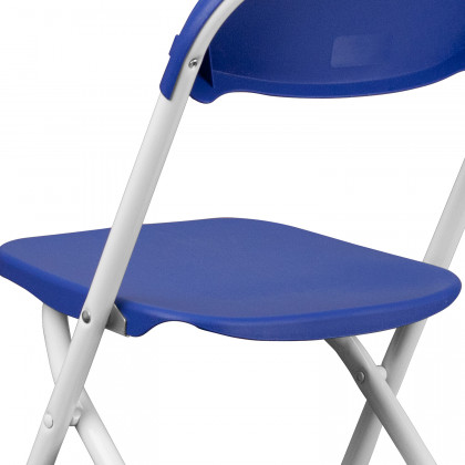 BLNK Timmy Kids Plastic Folding Chair - Blue