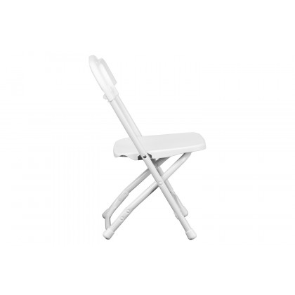 BLNK Timmy Kids Plastic Folding Chair - White