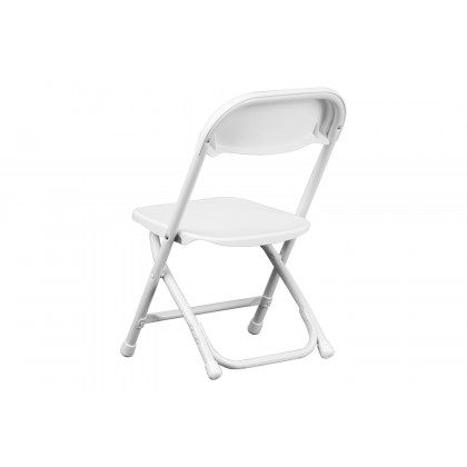 BLNK Timmy Kids Plastic Folding Chair - White