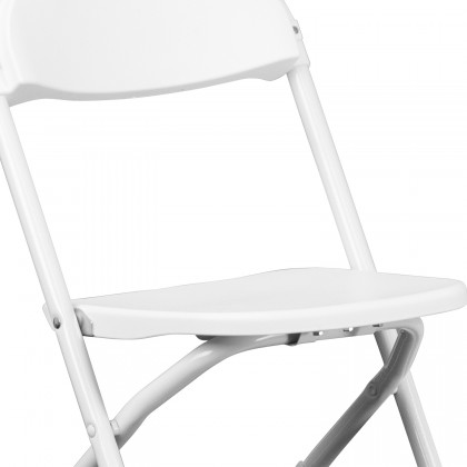 BLNK Timmy Kids Plastic Folding Chair - White