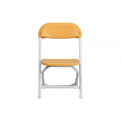 BLNK Timmy Kids Plastic Folding Chair - Yellow