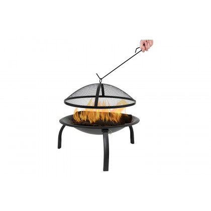 BLNK - Chelton Foldable Burning Firepit with Mesh Spark Screen and Poker